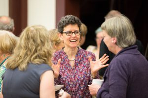 Speaker, Dr Sophie Fuller talking to attendees