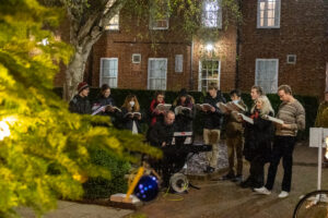 St Hugh's Choir singing carols