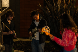 JCR band playing at Fireworks display