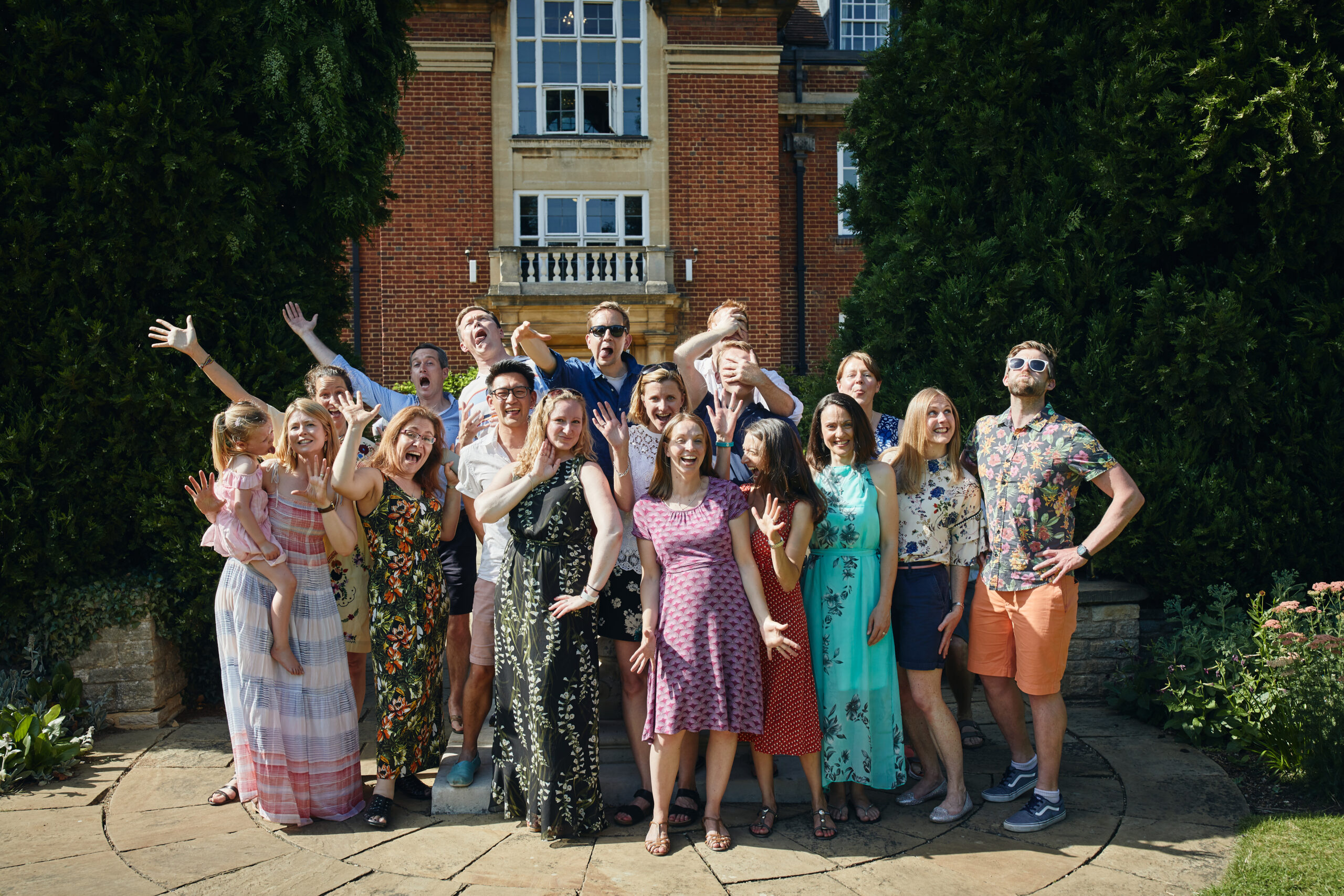 Guests at the Summer Party