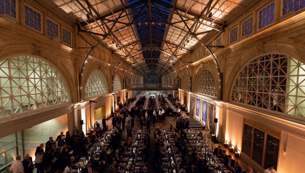 Gala Dinner at the Ferry Building in San Francisco