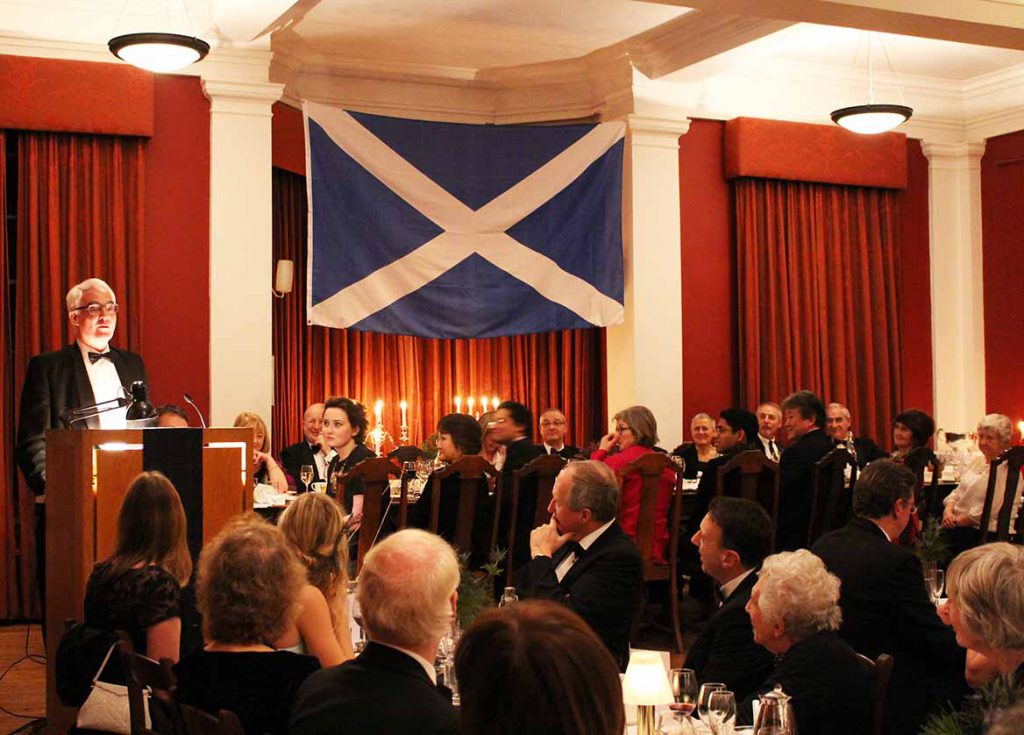 Alistair Darling at Burns Night Supper