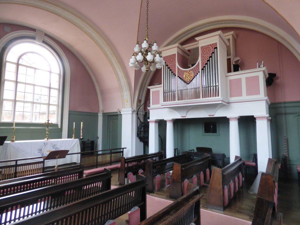 Inside of the College Chapel