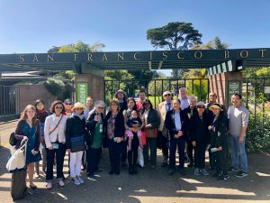 St Hugh’s Alumni at the San Francisco Botanical Gardens