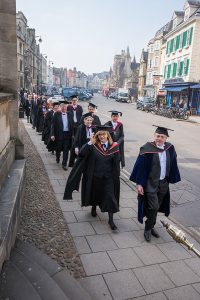 Professor George Garnett (R) and Principal, the Rt Hon Dame Elish Angiolini DBE QC (L)