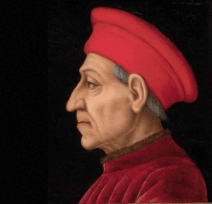 The winning essay was a study of Cosimo de'Medici's power over Florence.